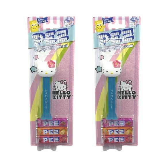 PEZ Hello Kitty by Sanrio Set / Single Dispensers & Candy - Picture 2 of 4